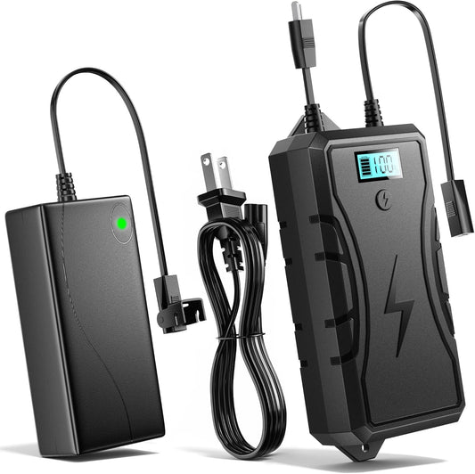 Battery Pack for Reclining Furniture with Charger, 2500mAh Universal Wireless Recliner Battery Pack Rechargeable with LED Display for Electric Recliner, Sofa, Couch, Lift Chair, 2-Pin Motion Furniture