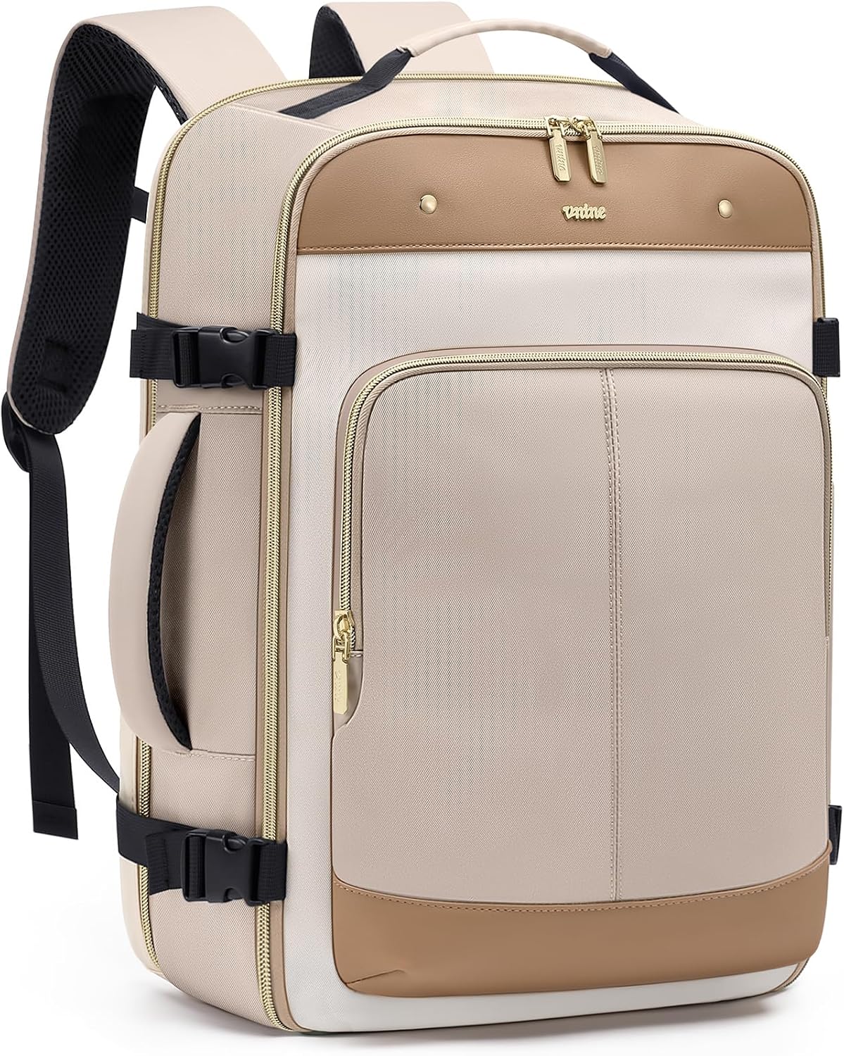 VNINE Travel Backpack for Women Men: 40L Large Carry on Backpack 17 Inch Laptop Backpack Flight Approved Business Work Bag Water Resistant Luggage Daypack Weekender Bag for College Hiking Overnight