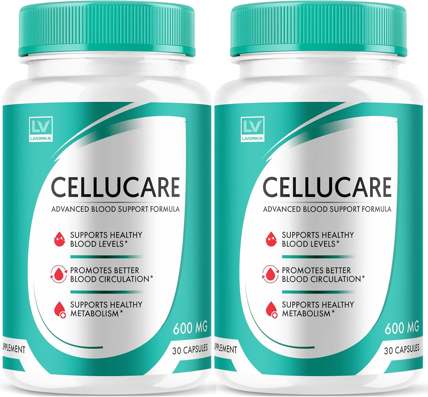 (2 Pack) Cellucare Capsules, Cellu Care, Cellucare Pills, Cellucare Vitamins Capsules, Cellucare Advanced Formula, Cellucare, Cellucare Reviews 60 Capsules for 2 Months