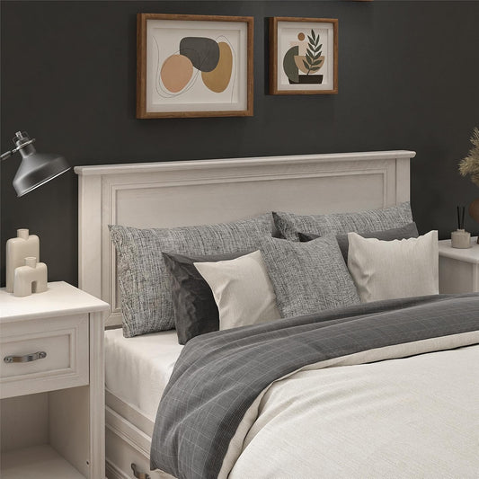Ameriwood Home Hillview Full Headboard, Ivory Oak