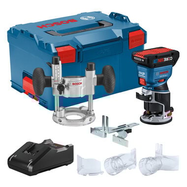 Bosch 18V Brushless Colt Palm Router Kit