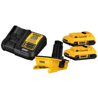 DEWALT 18V-20V Adapter Battery Combo Kit