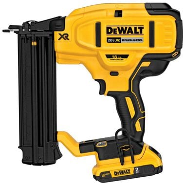 DEWALT 20 V MAX XR 18 Gauge Brad Nailer Kit