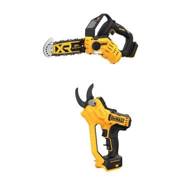 DEWALT 20V MAX Cordless Pruner &amp; Cordless Pruning Saw Bundle