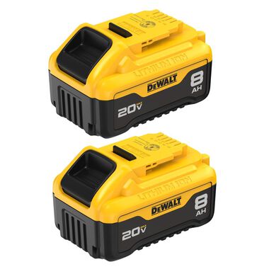 DEWALT 20V MAX XR 8Ah Battery-2 Pack
