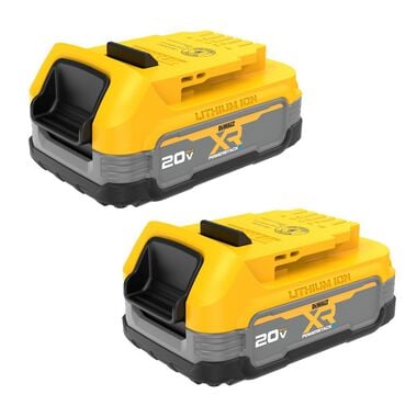 DEWALT POWERSTACK 20V MAX Compact Battery 2pk