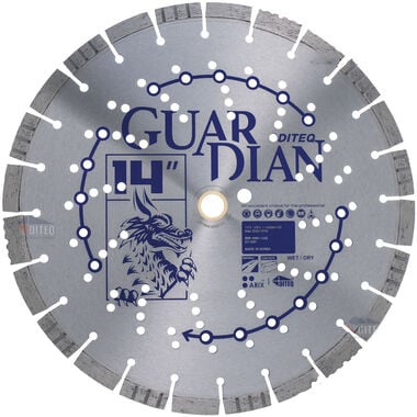 Diteq 12in Guardian Concrete &amp; Asphalt Blade