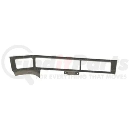 Freightliner A18-33393-005 - Dashboard Trim Plate - HVAC/Radio, Tenibac, Shadow Gray, Painted