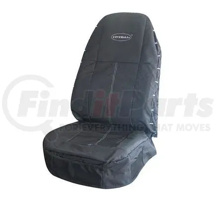 Kenworth 181704XN1161 - Coveralls-High Back Black/Black