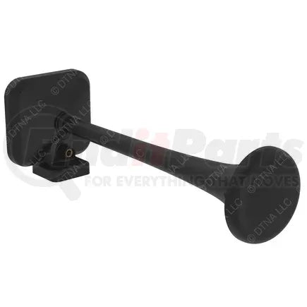 Freightliner 22-68626-000 - Air Horn Trumpet - Round, 14 in., Black, Under Deck (Hadley)