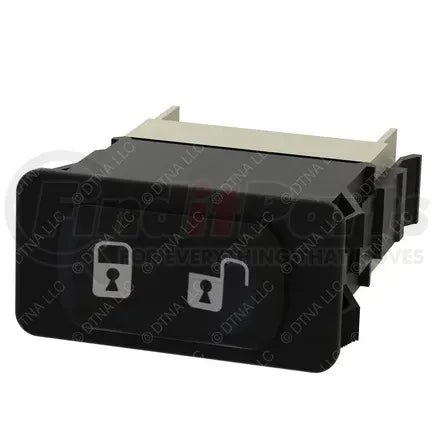 Freightliner A06-30769-026 - Rocker Switch - Door, Unlock/Lock, On-Off-On, DPDT, Lime Green