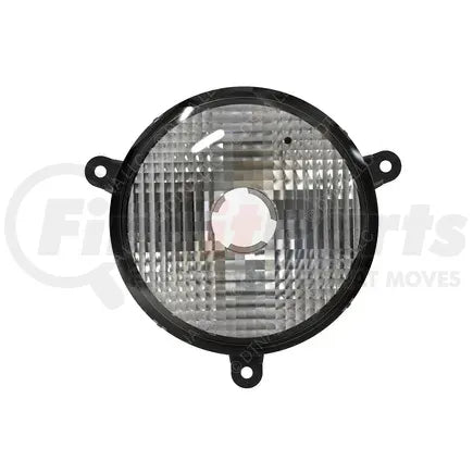 Freightliner A06-44963-000 - Turn Signal Light - DRL, Polycarbonate, Round, 6.31 in. Length, 5.37 in. Diameter