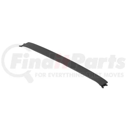 Freightliner A2268019003 - Roof Mounted Spoiler Panel - Short Glass Fiber Reinforced With Polypropylene, Black