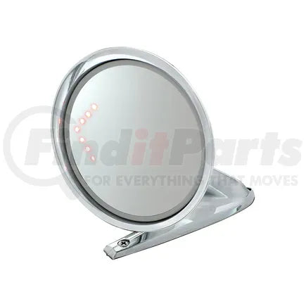 United Pacific 110174 - Door Mirror - Exterior, with LED Turn Signal, for 1964.5-1966 Ford Mustang