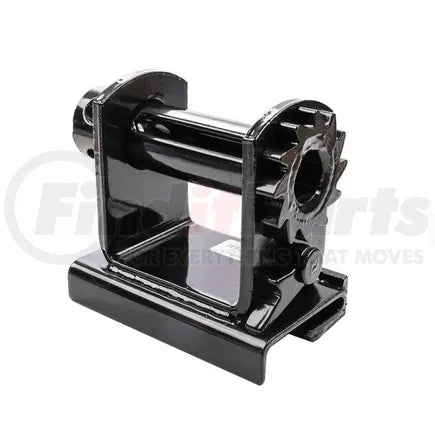 Ancra 49246-10-BP - Trailer Winch Mount - Steel, Standard Utility Trailer Track, Sliding Web Winch