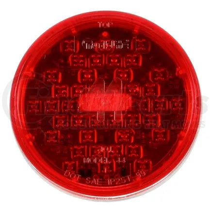 Truck-Lite 44202R - Super 44 Brake / Tail / Turn Signal Light - LED, Fit &apos;N Forget S.S. Connection, 12v