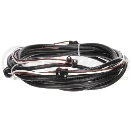 Truck-Lite 50301 - 50 Series Identification Harness - 3 Plug, 288 in., 14 Gauge, PL-10, Blunt Cut