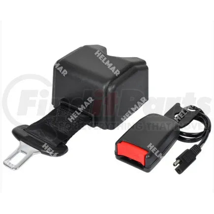 Universal Products RB-BLACK-60-ELE - Retractable Seat Belt - Normally Open (N/O) Configuration