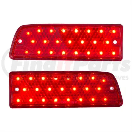 United Pacific 111123 - Tail Light - RH and LH, 23 Red LEDs, For 1964 Chevrolet Chevelle