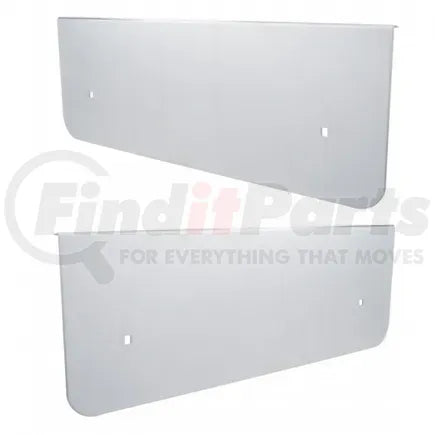 United Pacific 20583 - Fender Corner Guard - Fender Guards, Front, Stainless Steel, for-2002 Kenworth W900