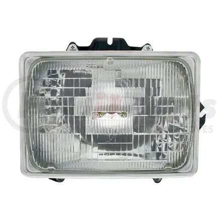 United Pacific 31171 - Headlight - LH, 5 x 7 &quot;, Rectangle, Chrome Housing
