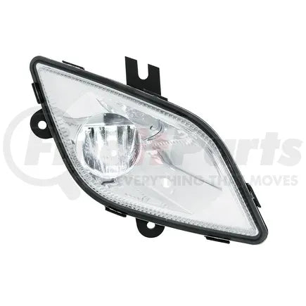 United Pacific 32901 - Fog Light - Chrome, Single LED, Competition Series, Passenger Side, for 2018-2022 Freightliner Cascadia