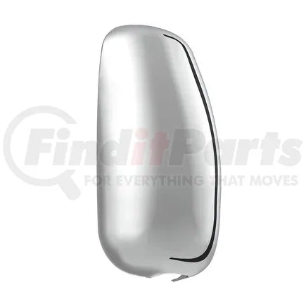 United Pacific 41746 - Door Mirror Cover - RH, Chrome, for Peterbilt