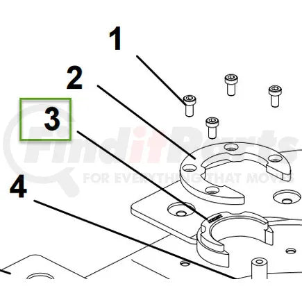 JOST SK3105-92 - Fifth Wheel Trailer Hitch Clip Ring - Cushion Insert