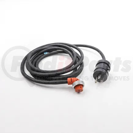 Phillips &amp; Temro 8608814 - Single HD Cord-WP Male Plug, Silicone Female Connector, 125V, 15 amp, 10 ft., 14/3 SJOW Wire
