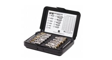 Fein Annular Cutter Set 7/16 to 1 1/16 Inch 1 Inch Depth 11pc