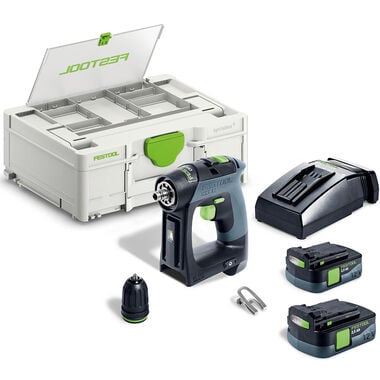 Festool 10.8V Battery Powered Drill CXS 12 2,5-Plus