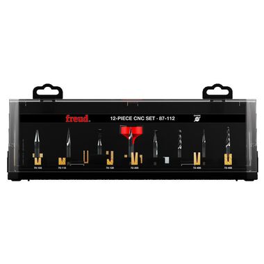 Freud 12 Piece CNC Router Bit Set
