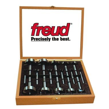 Freud 16 pcs. Precision Shear Serrated Edge Forstner Drill Bit Set 1/4 In. to 2-1/8 In.