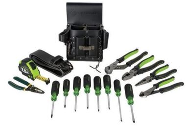 Greenlee 16 Piece Metric Electricians Tool Kit