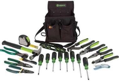 Greenlee 21 Piece Metric Journeymans Tool Kit