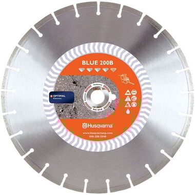 Husqvarna 18 in x 1 in Silver Diamond Saw Blade