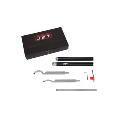JET 5 Piece Woodturning Carbide Hallowing Chisel Set