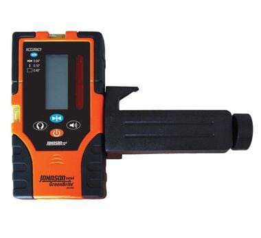 Johnson Level Two-Sided Laser Detector with Clamp for Green Beam Rotating Lasers