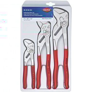 Knipex Pliers Wrench Set 3pc