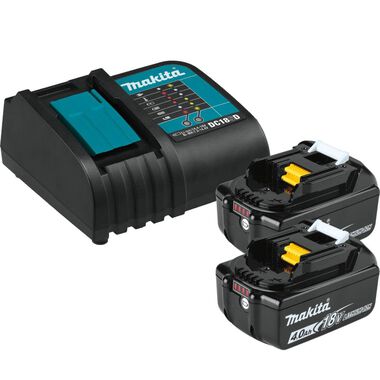Makita 18V LXT Lithium-Ion Battery and Charger Starter Pack 4 Ah