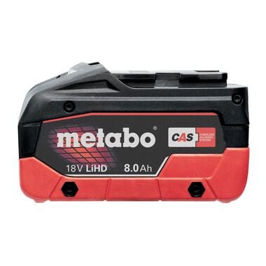 Metabo 18V 8.0Ah LiHD Battery Pack
