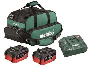 Metabo 2x 5.5Ah LiHD Ultra-M Pro Battery Starter Kit