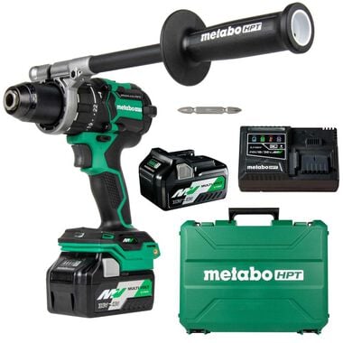 Metabo HPT 36V MultiVolt Cordless Brushless 1/2in Hammer Drill Kit