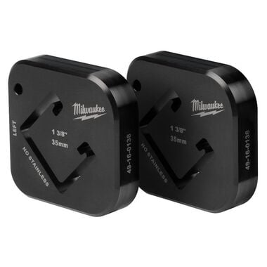 Milwaukee 1-3/8 Inch x 1-5/8 Inch Single Strut Shearing Dies