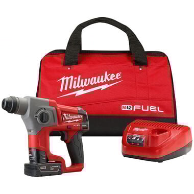 Milwaukee M12 FUEL  SDS Plus Rotary Hammer Kit