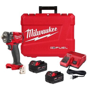 Milwaukee M18 FUEL 1/2inch Compact Impact Wrench with Pin Detent Kit