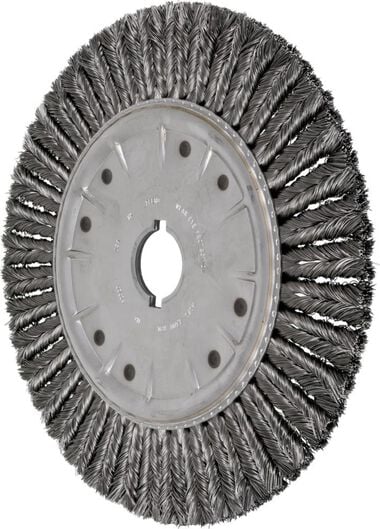 Pferd COMBITWIST Knot Wire Wheel Brush 14in Diameter