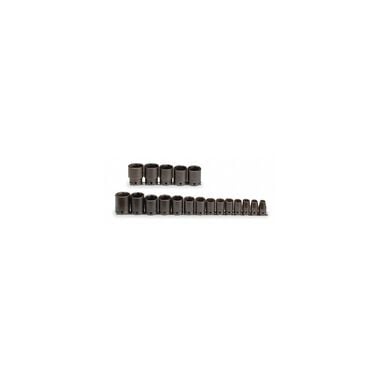 Proto 1/2 in Drive 19 Piece Impact Socket Set-6 Point