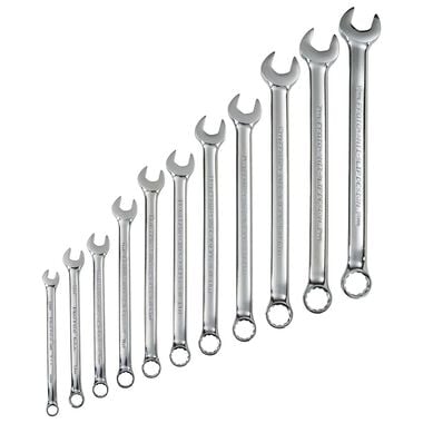 Proto Anti Slip Metric Combination Wrench Set 12 Point 11pc