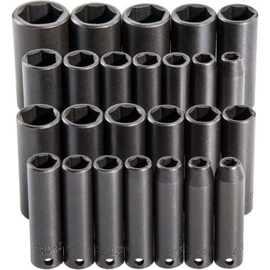 Proto Impact Socket 3/8 in Drive 25 Piece Set